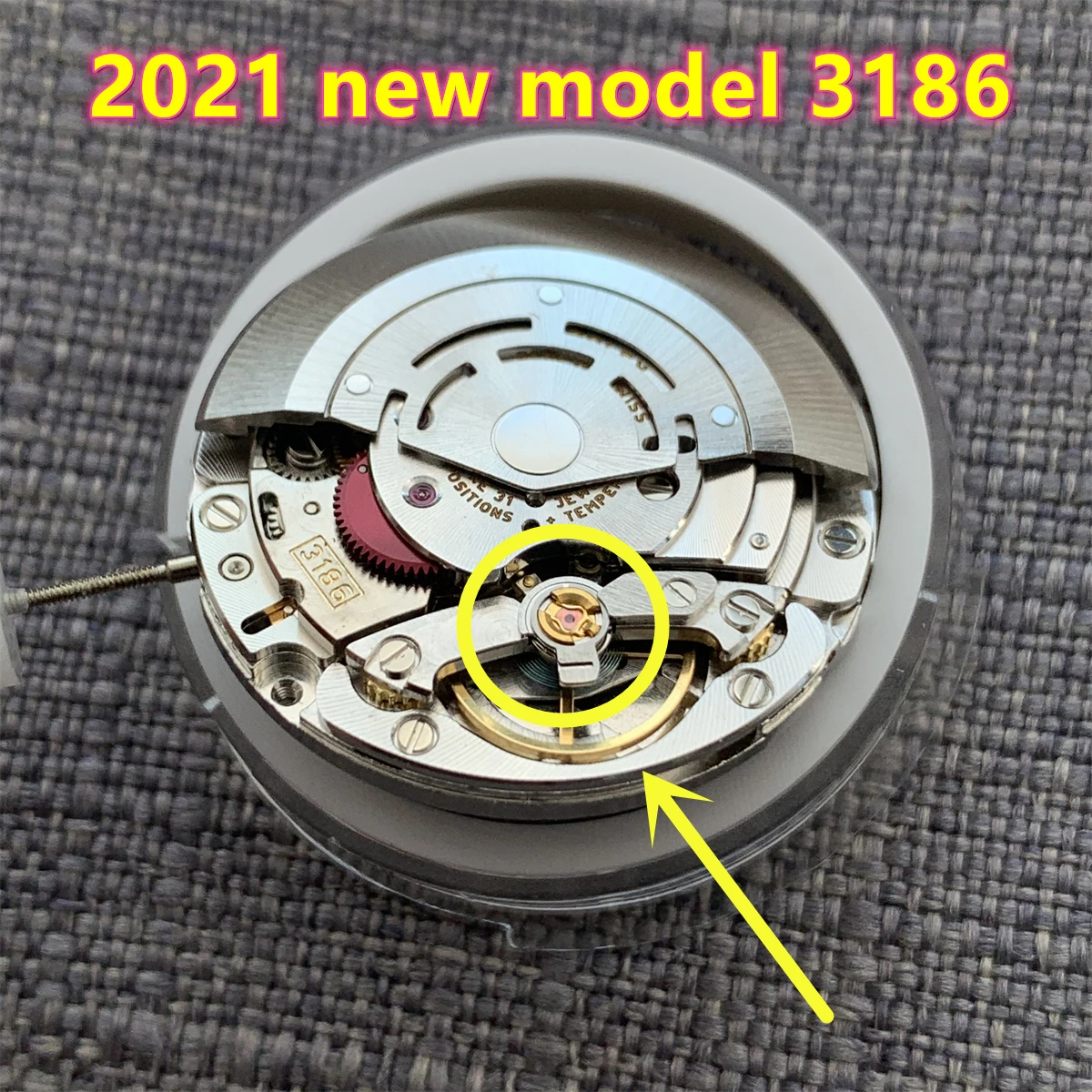 Новинка 2021 китайские супер 3186 GMT автоматические механические мужские часы move t blue