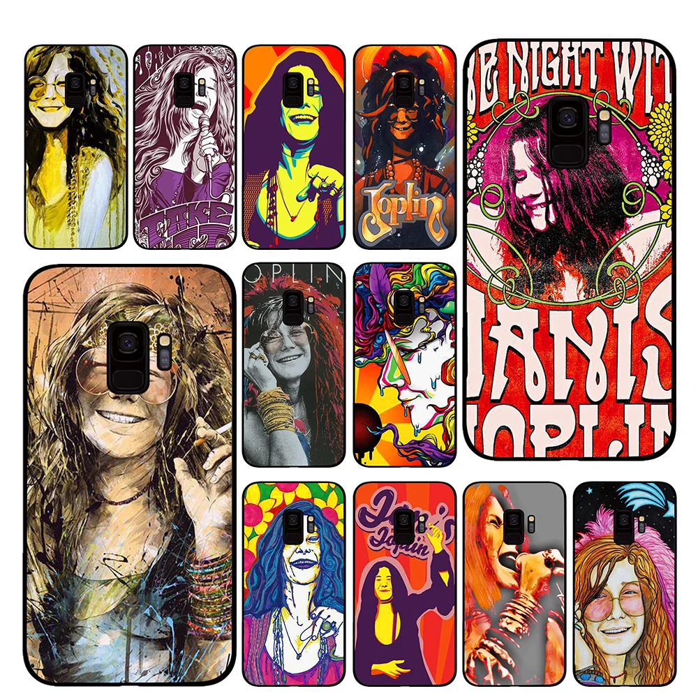 Чехлы Janis Joplin soul singer для Samsung Galaxy S10 S8 S9 Plus S7 S6 edge Note 8 9 10 Pro Lite чехол|Чехлы-накладки| |