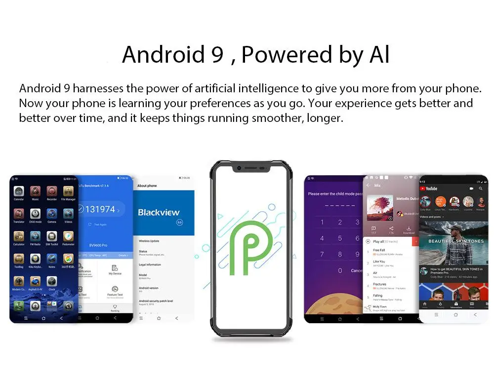 Blackview BV9600 Pro IP68 водонепроницаемый мобильный Helio P70 Восьмиядерный 6 ГБ ОЗУ 128 Гб ПЗУ 6,2" AMOLED Android 9,0 прочный смартфон 4G