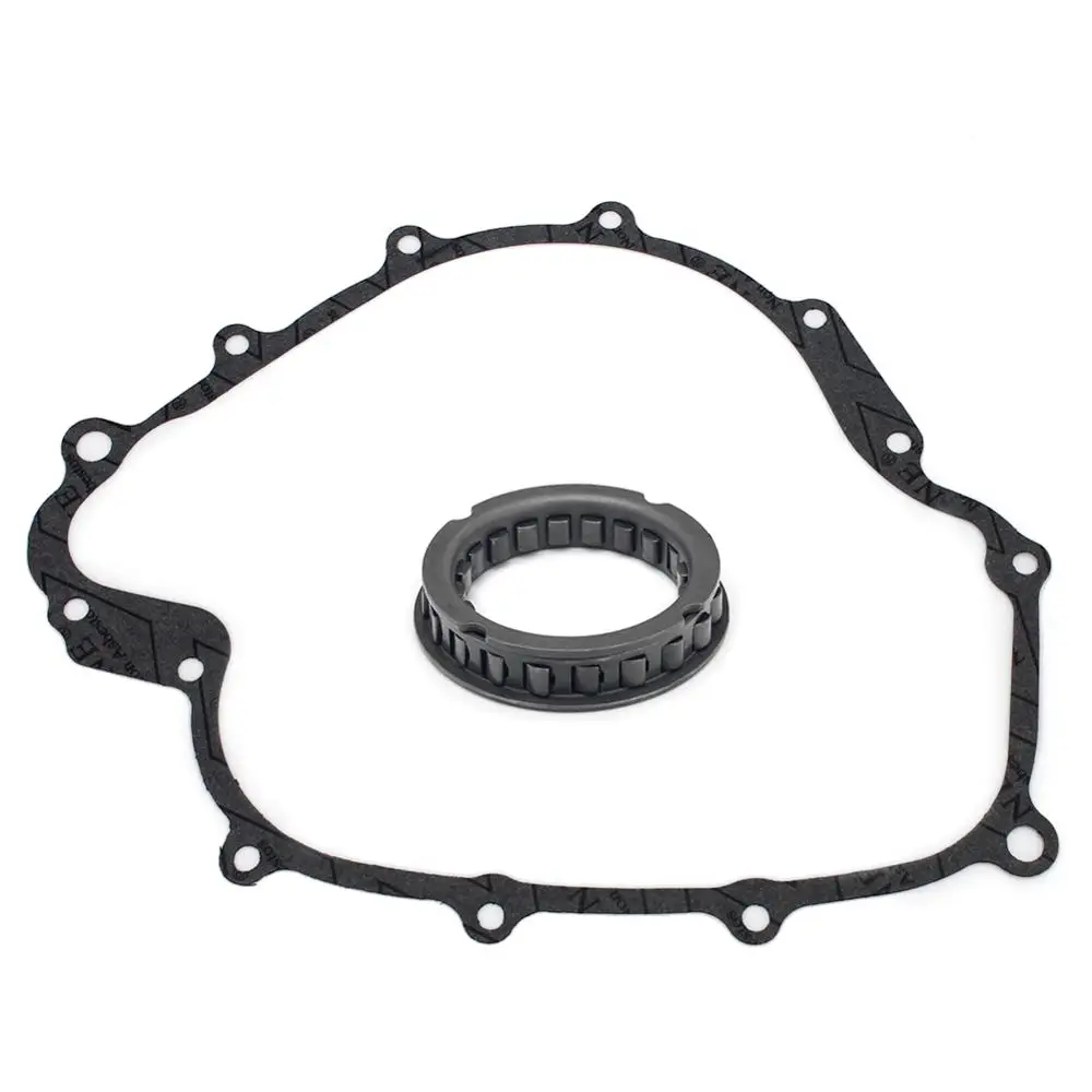 BIKINGBOY односторонний подшипник стартера сцепление + прокладка для Yamaha Гризли 660