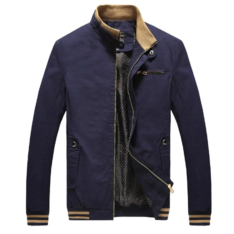 Красивая Мужская модная брендовая одежда из 111% чистого хлопка мужские куртки