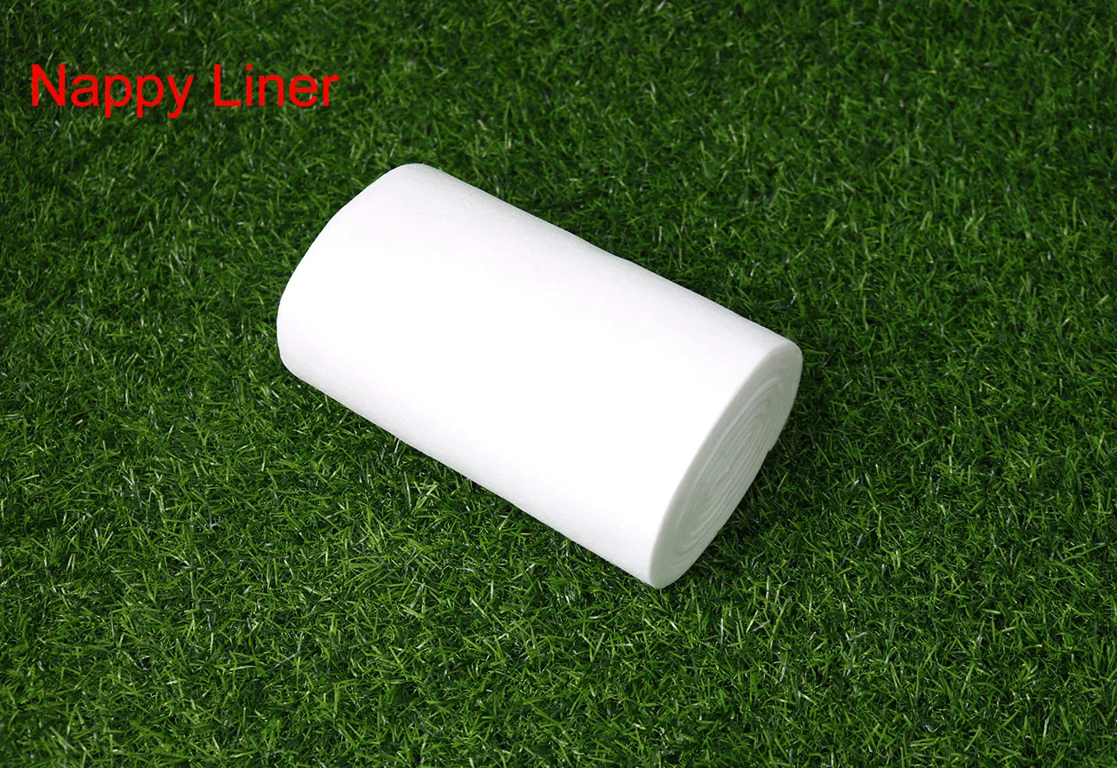 Новинка одноразовые бамбуковые вкладыши для подгузников Naughtybaby 8 рулонов 100