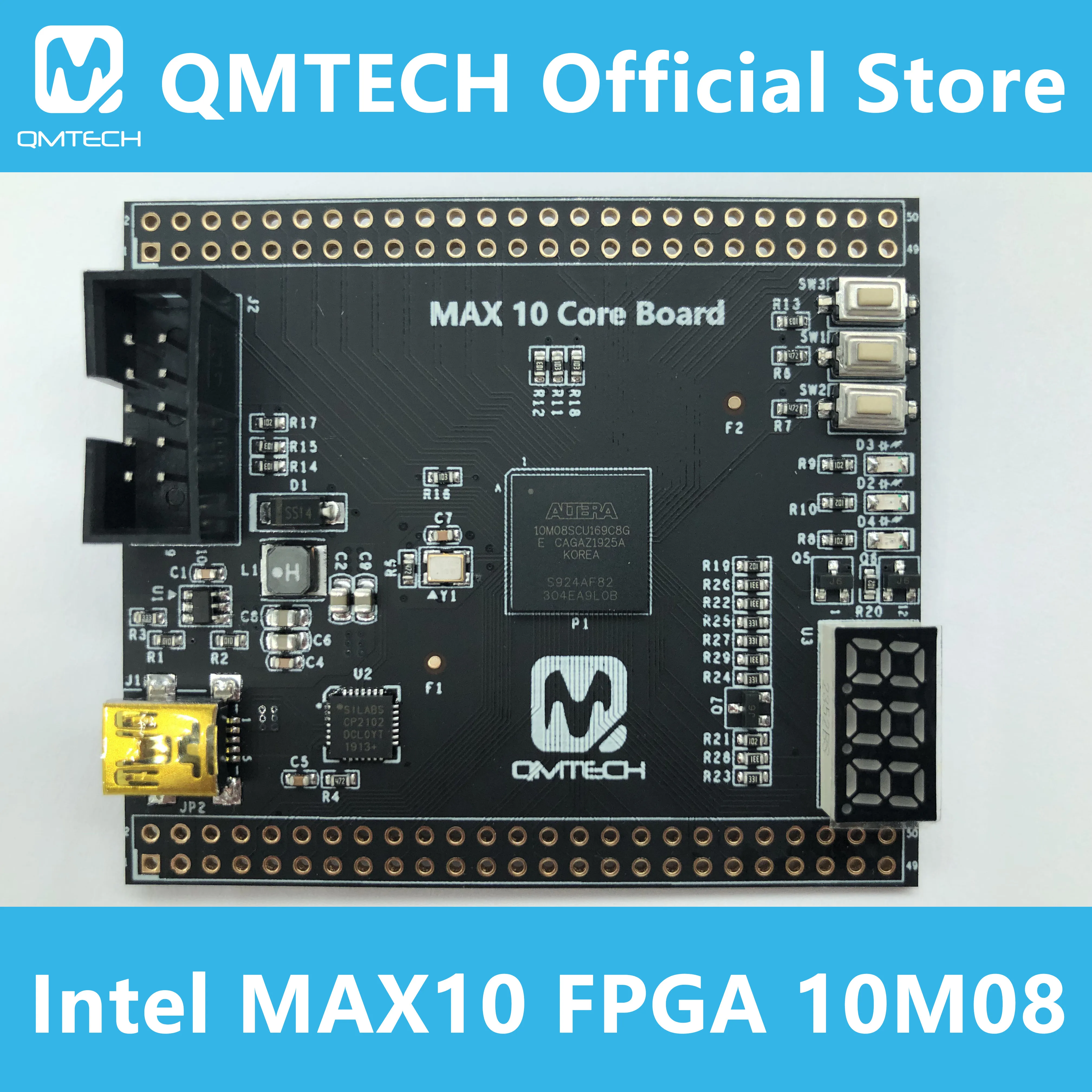 QMTECH Altera MAX10 Intel CPLD FPGA 10M08 MAX 10 макетная плата | Компьютеры и офис