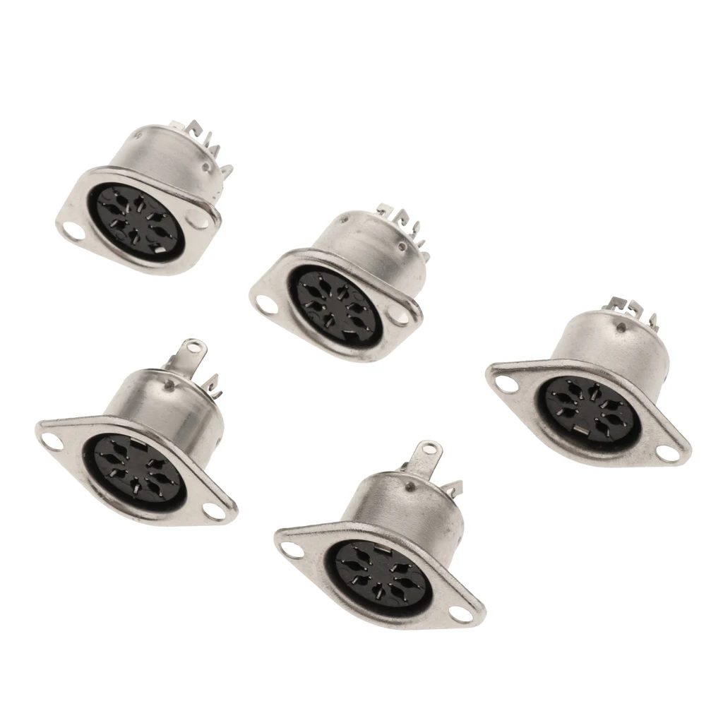 DIN 3 4 5 6 7 8 Pin гнездо и пластиковая ручка разъем аудио провод для клавиатуры/Мыши