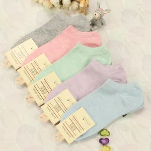 Женские носки из чистого хлопка