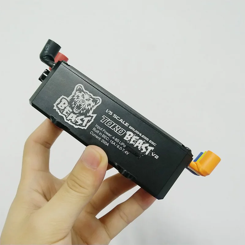 SKYRC Toro Beast V2 ESC 200A 4 8S 1/5 Масштаб бесщеточный скоростной контроллер 6V 7 V 15A BEC