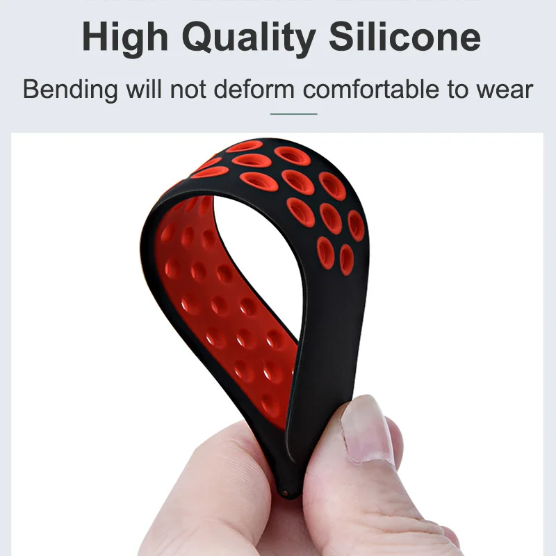 Ремешок для часов Xiaomi Amazfit Pace силиконовый браслет Huami Stratos 3/2/2S GTR 2 47 мм 22 - купить по