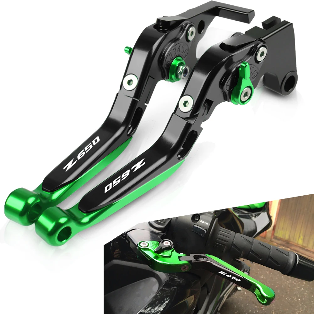 Регулируемые складные рычаги для мотоцикла KAWASAKI Z650 Z 650 2016 2017 2018 рычаг сцепления