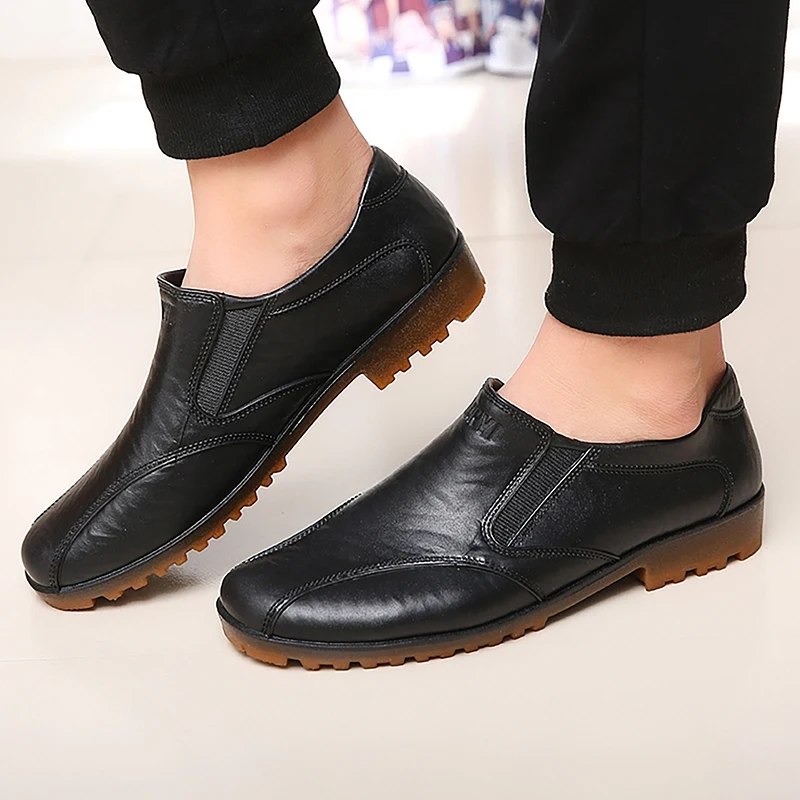 Мужские непромокаемые ботинки повседневная обувь для работы в дождливый день