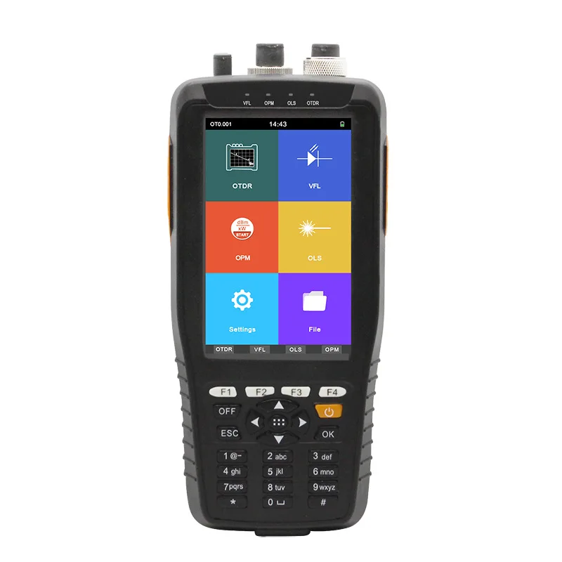 TM290 Мини OTDR умный портативный с VFL/КПМ/операции сенсорный экран оптический