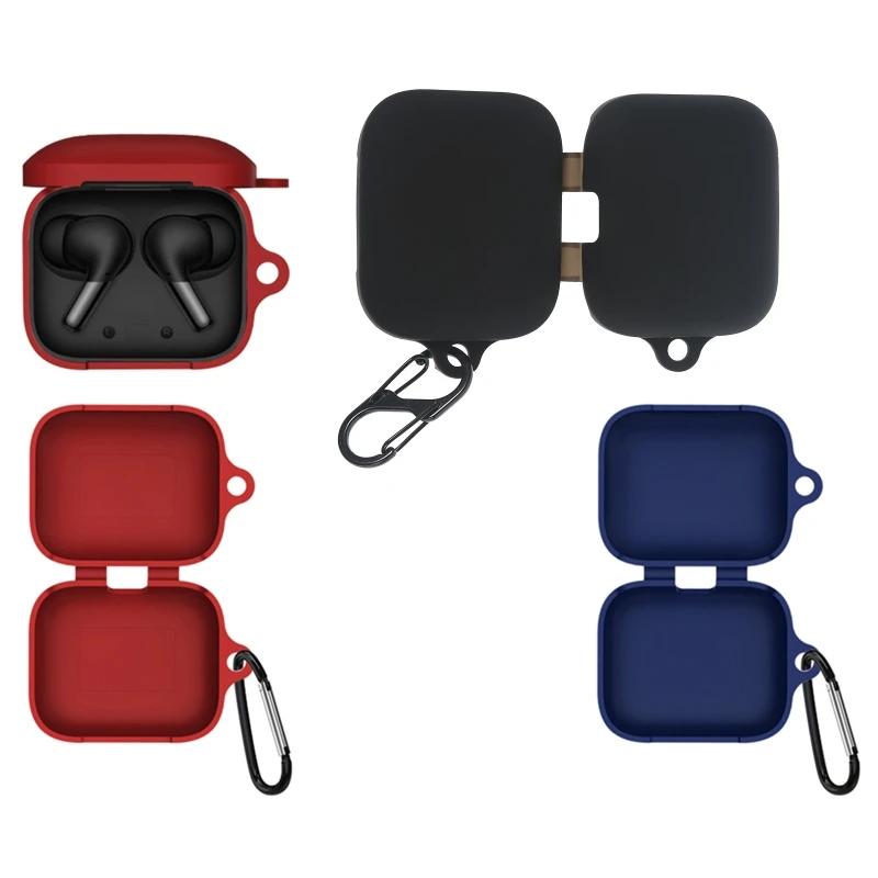 

Защитный чехол, силиконовый чехол для наушников OnePlus Buds Pro, ударопрочный водонепроницаемый чехол