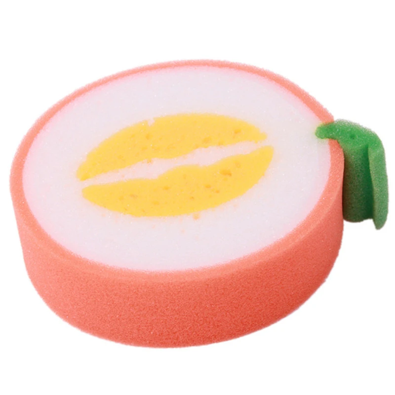 

1Pc Eraser Magic Fruit Section of Thicker Sponge Diy Cleaning Sponge For Dish Washing Kitchen Bathroom Accessory Items