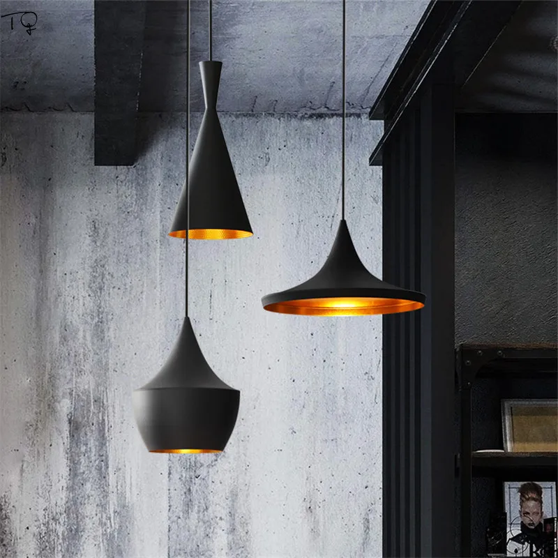 Скандинавские промышленные винтажные подвесные светильники в стиле ретро
