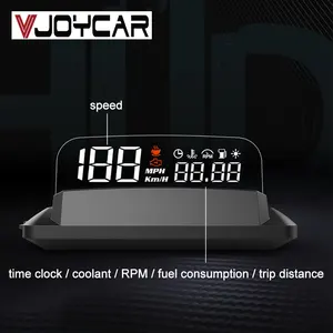 Новинка 2021, зеркало HUD V31, дисплей на голову, авто HUD OBD2, автомобильный скоростной проектор KMH MPH, измеритель скорости, автомобильный детектор, потребление масла