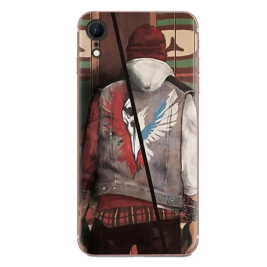 Для Apple iPhone 4 4S 5 5C 5S SE 6 S 7 8 11 Plus Pro X XS Max XR чехол для телефона Infamous Second Son | Мобильные
