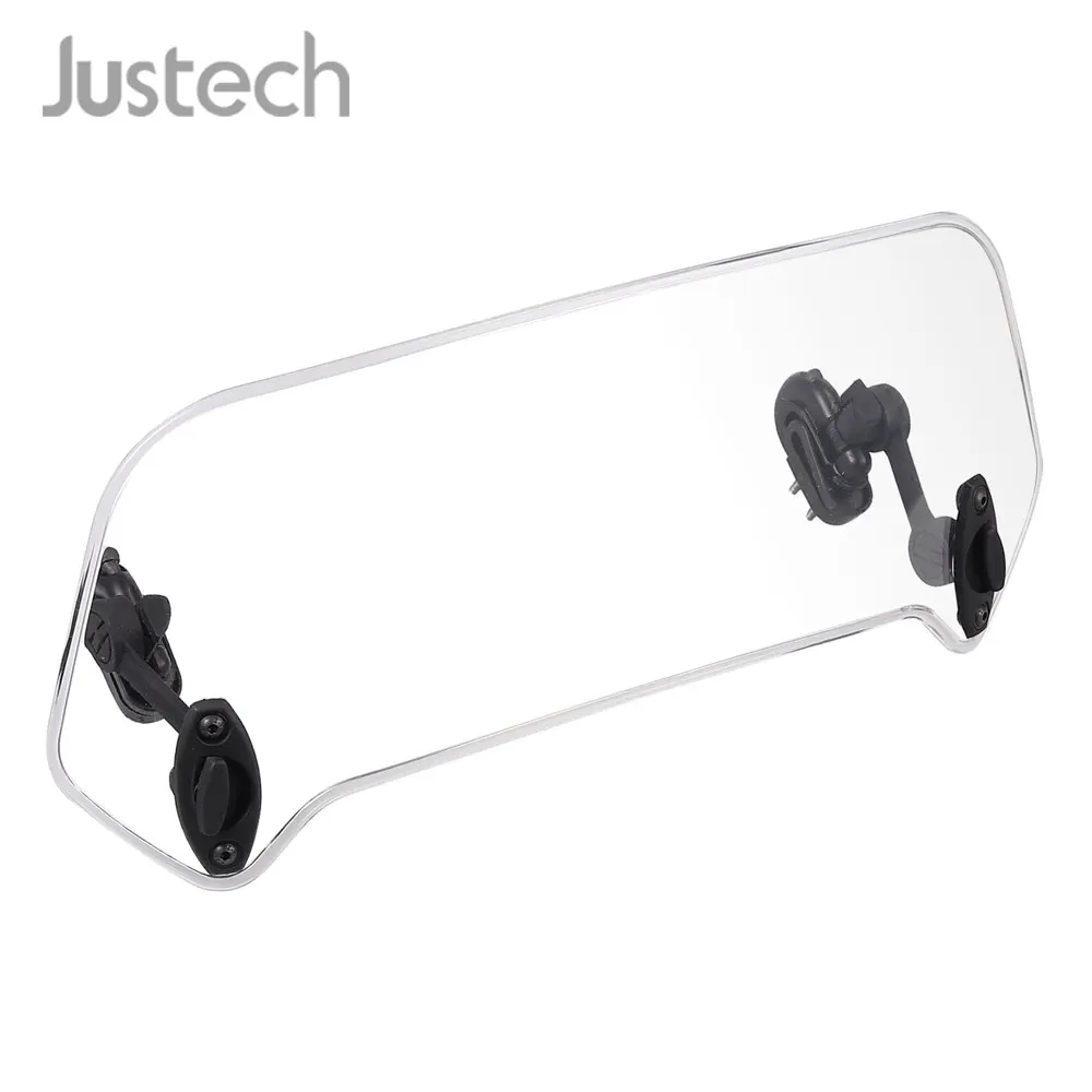 Justech 1 шт. Прозрачный Универсальный Регулируемый зажим для лобового стекла