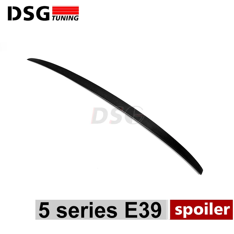 Задний багажник спойлер для BMW 5 серии E39 4-дверный седан углеродного волокна