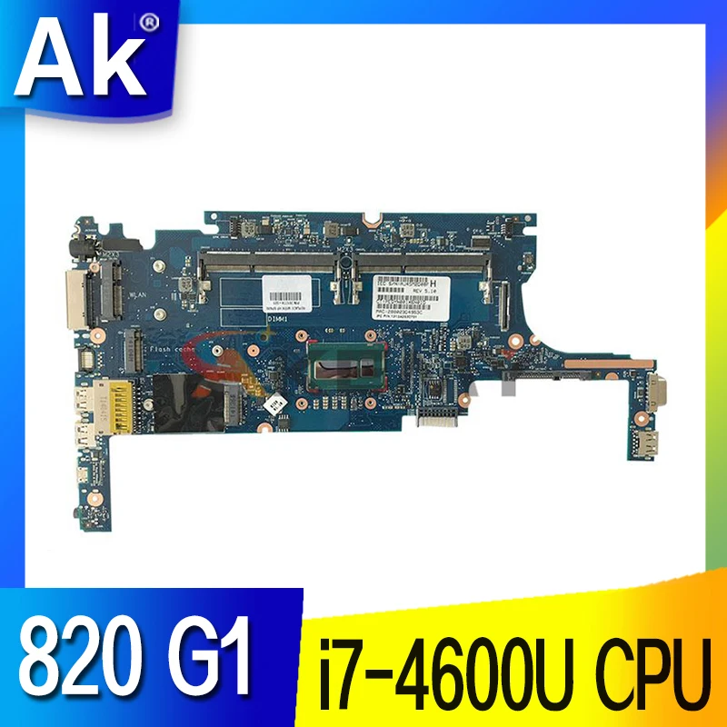 

Материнская плата для ноутбука HP Elitebook 802499 G1 501-820, протестированная материнская плата DDR3, ОК