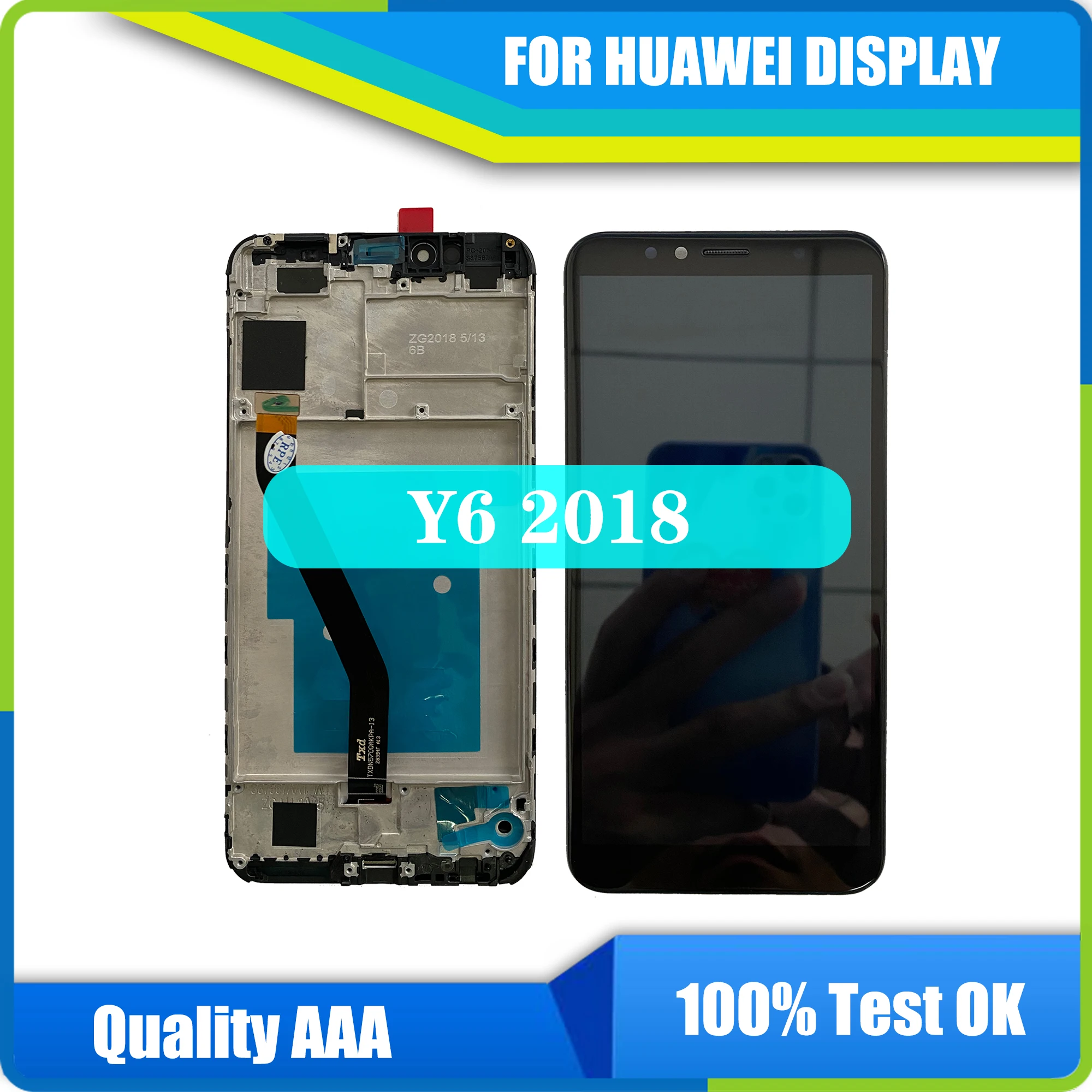 

ЖК-дисплей Getestet 5,7 ''для Huawei Y6 2018 ATU L11 L21 L22 LX1 LX3 L31 L42, сенсорный экран с дигитайзером, монтаж Y6 Prime 2018, ЖК-дисплей