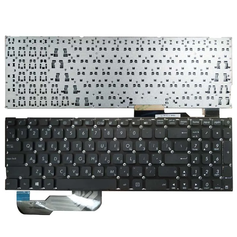 Русская клавиатура для ноутбуков Asus R541U R541UA VM591U VM591UV X541SC Черная|keyboard for asus|laptop