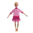 Одежда для кукол, водолазка, вязаное платье-свитер, повседневная одежда, аксессуары, одежда для кукол Барби