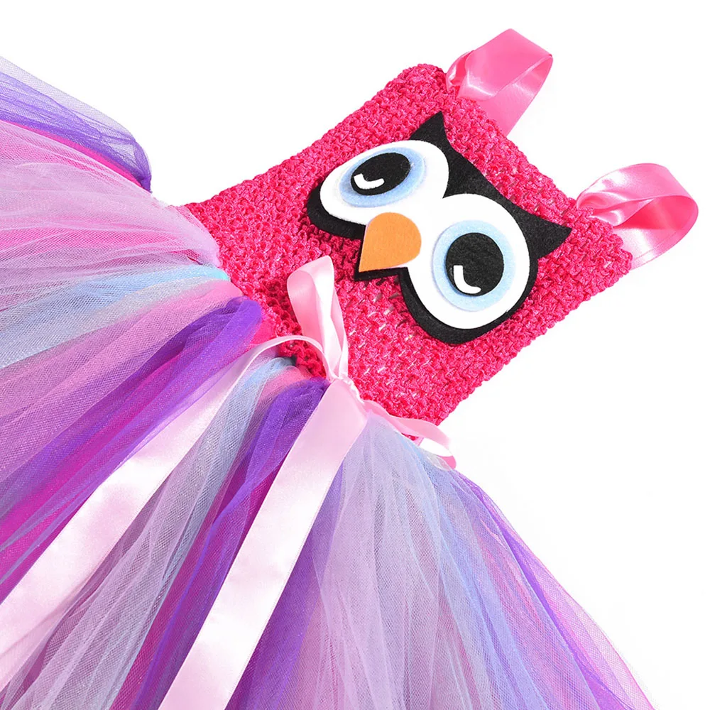 Штаны для девочек с рождественским рисунком совы плотное платье-пачка милый