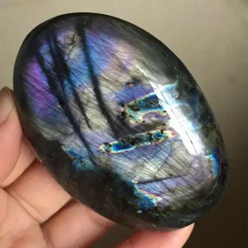 Образец минерала целебного спектролита 176 г Природный лабрадорит кварц | Дом и