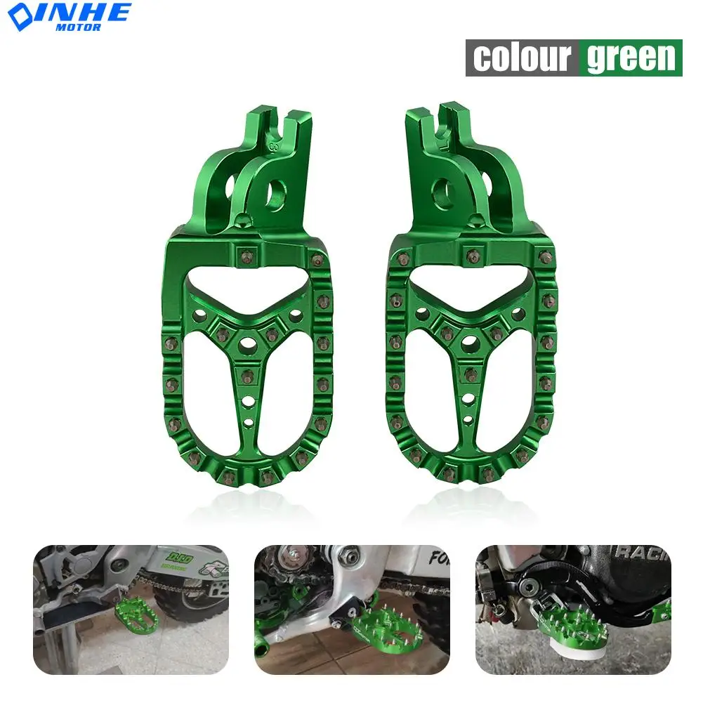 

Foot Rests Footrest footpegs Pegs Pedals For Kawasaki KX250F KX250 KX450F KX450 KX 250 250F 450 450F 250X 450X KLX450R KLX 450R