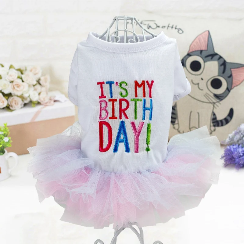 Распродажа платья принцессы для маленьких животных собак летние дешевые XS XL с