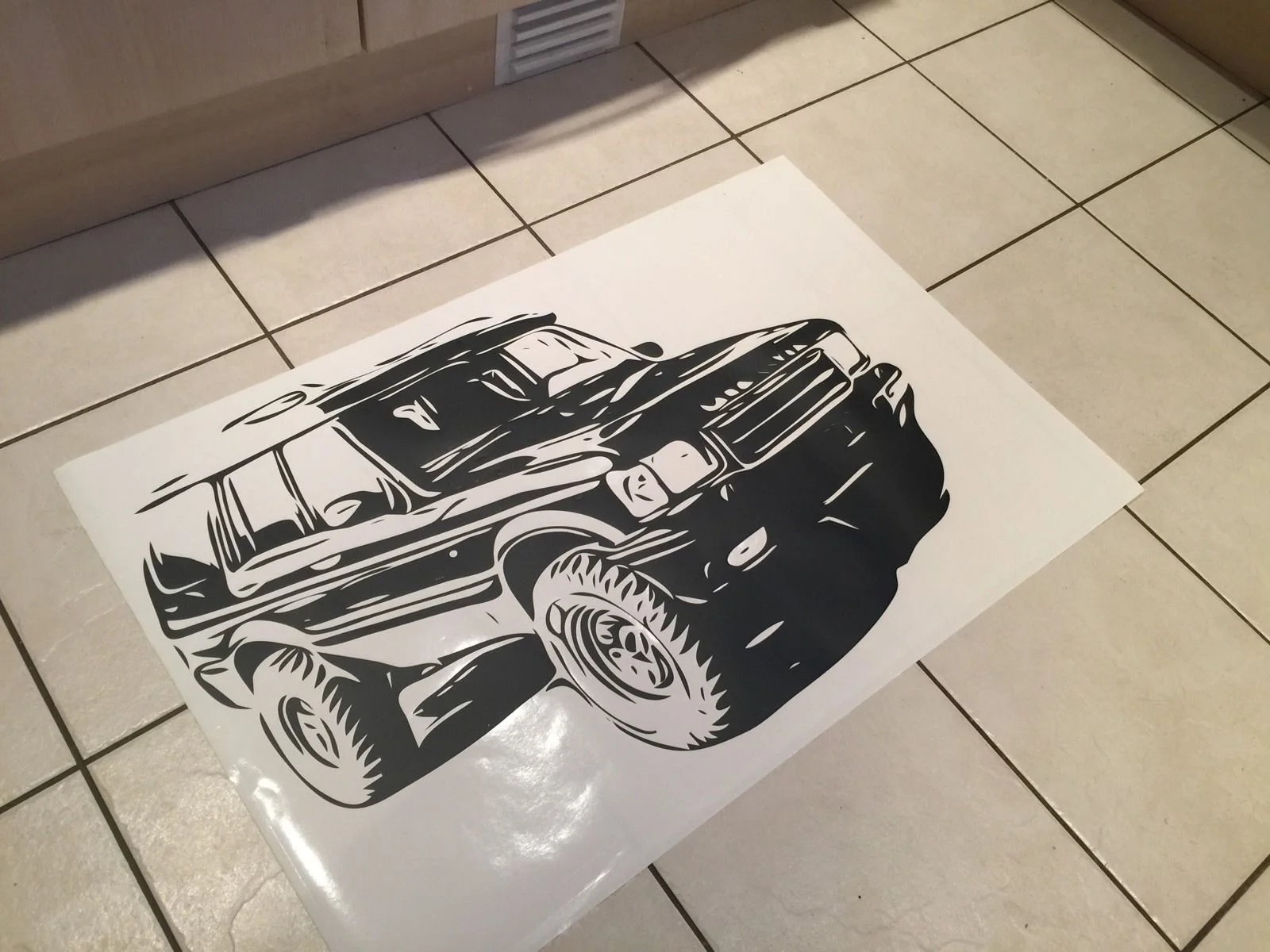 Виниловый стикер для Land Rover Discovery Disco Epic Wall Art различных размеров|Наклейки на