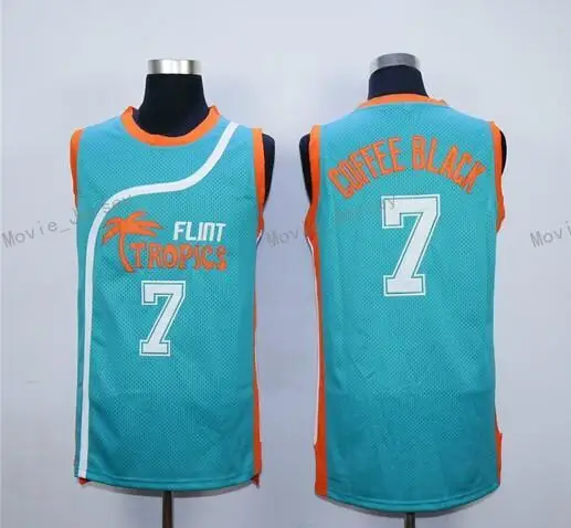 Новинка 2020 баскетбольная майка из фильма Pro Flint Tropics #7 кофейный/черный 69 центр