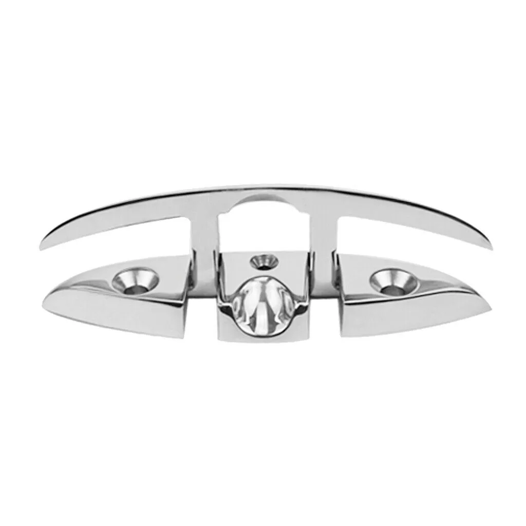 

Accessory Rope Cleat Boat Cleat Deck Folding Replacement Stainless Steel