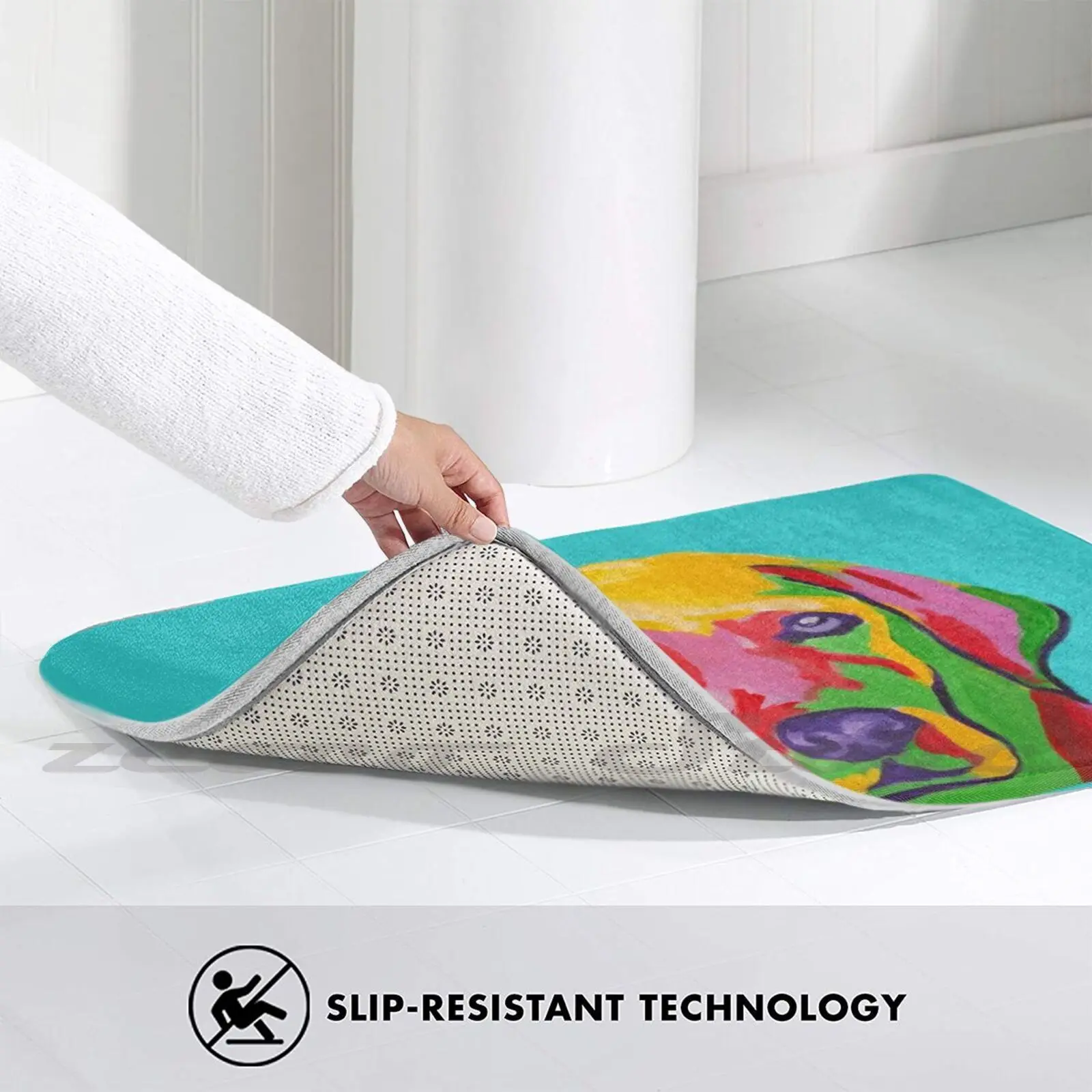 Маковый мягкий коврик для двери нескользящий поглощения воды лабораторный