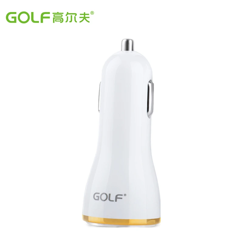 Автомобильное зарядное устройство GOLF с тройным USB портом для iPhone iPad Samsung LG Moto Nokia