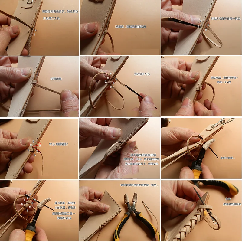 Новинка сделай сам кожевенное Ремесло 2 5/3 мм крепкий стальной профессиональный