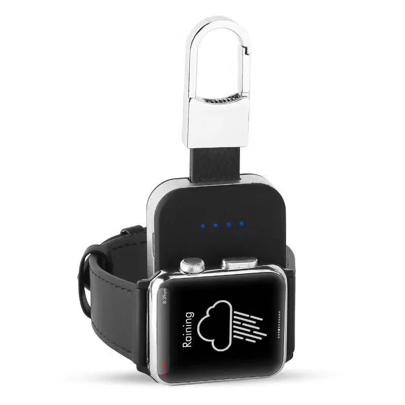 Портативное беспроводное зарядное мини устройство power Bank для iWatch 1 2 3 4 Внешний