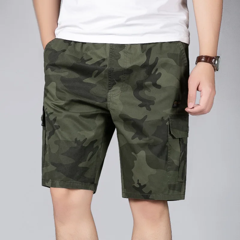 

Nice New Camouflage Camo Cargo Shorts Men Casual Shorts Male Loose Work Shorts Man Military Short Pants Plus Size 5XL
