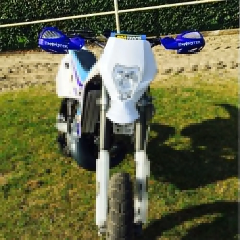 Передние крылья + Мотоцикл Dirt Bike супермото универсальный обтекатель фар для Honda