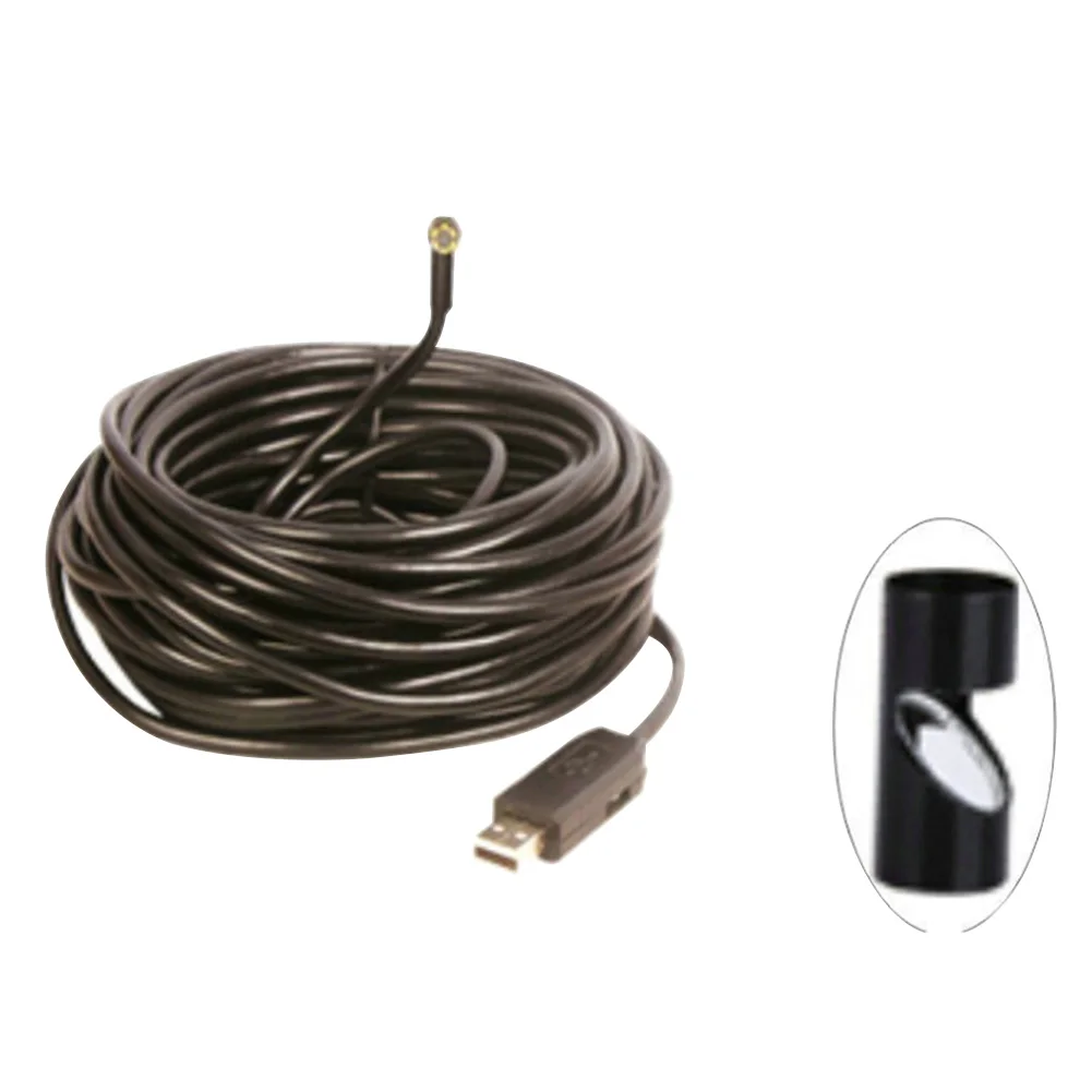 

15m Pipe Inspection For Windows Android Sewer Cleaner Digital Mini Video USB Endoscope Computer Waterproof Durable Camera
