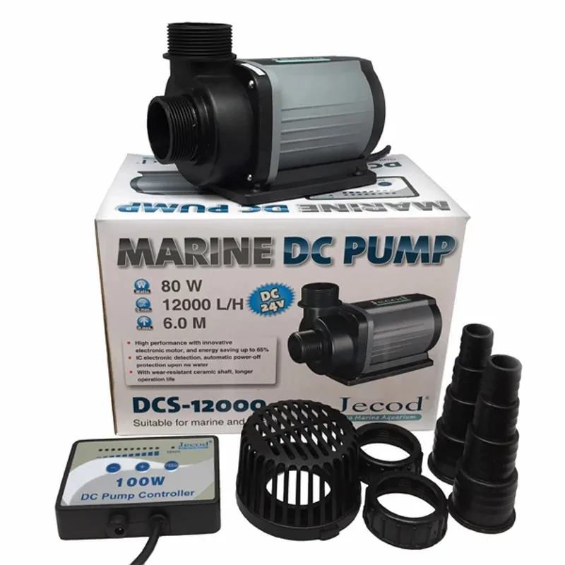 Jebao-bomba de agua sumergible y ajustable para acuario, fuente controlable de flujo, Serie L/H, DCS, 1200-12000-3