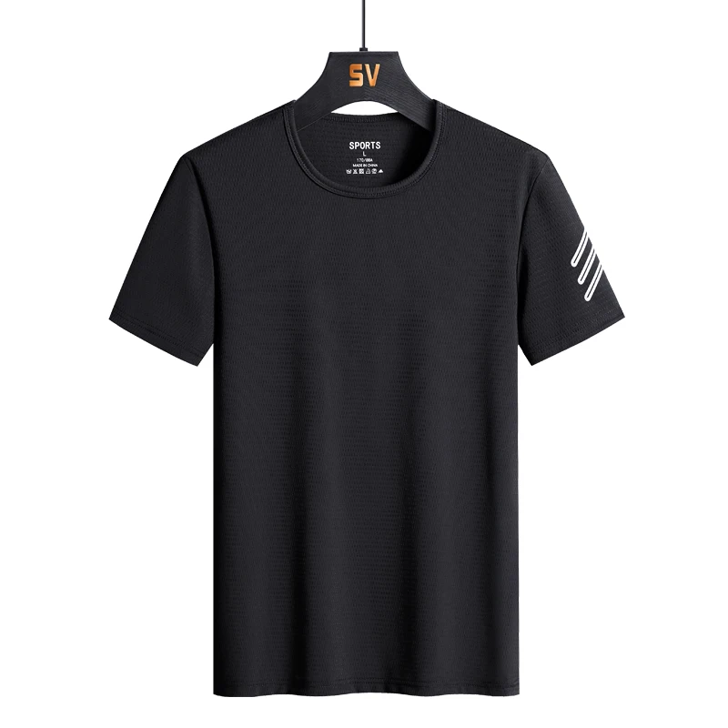Размера плюс 6xl 7xl 8xl 9xl свободные футболки для мужчин футболка с длинным рукавом