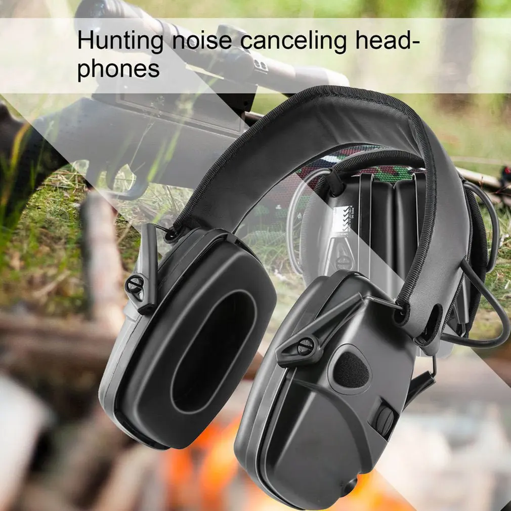 

Outdoor Tactical Sports Anti-noise Sound Amplification Electronic Shooting Earmuff Hunting Hearing Protective Headset Wholesale