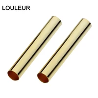 30 100pcs 4mm 6mm hole tube copper spacer beads connector straight tube for jewelry making diy chock necklace making wholesale