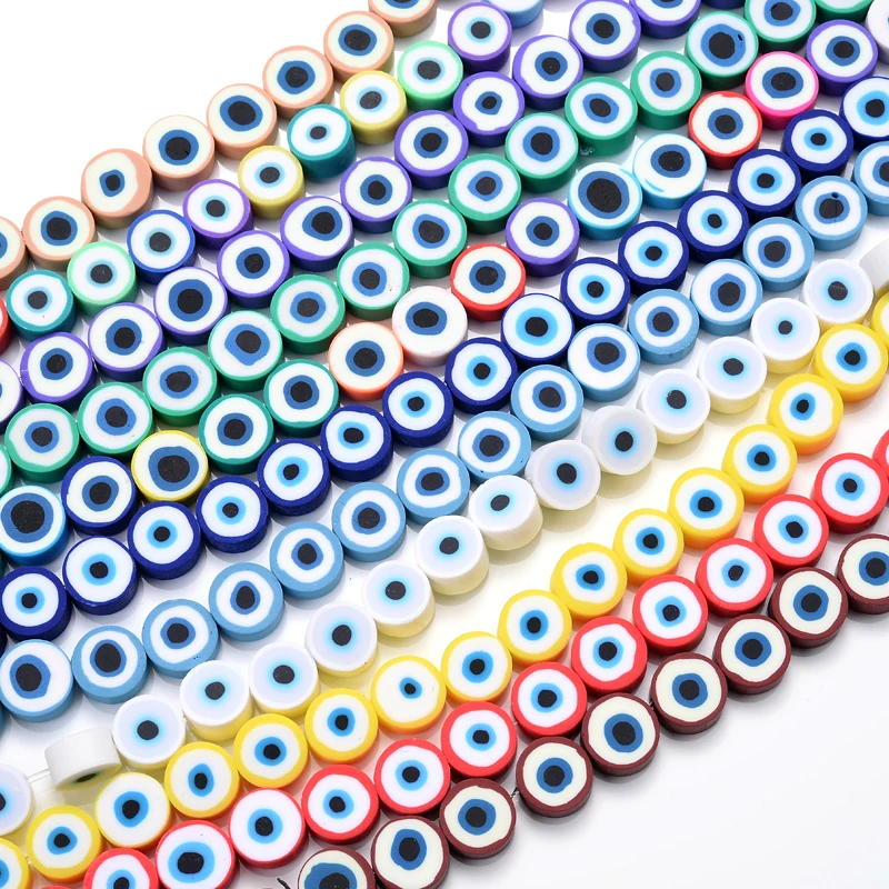 Смешанные бусины из полимерной глины диаметром 7 мм для поделок|Бусины| |