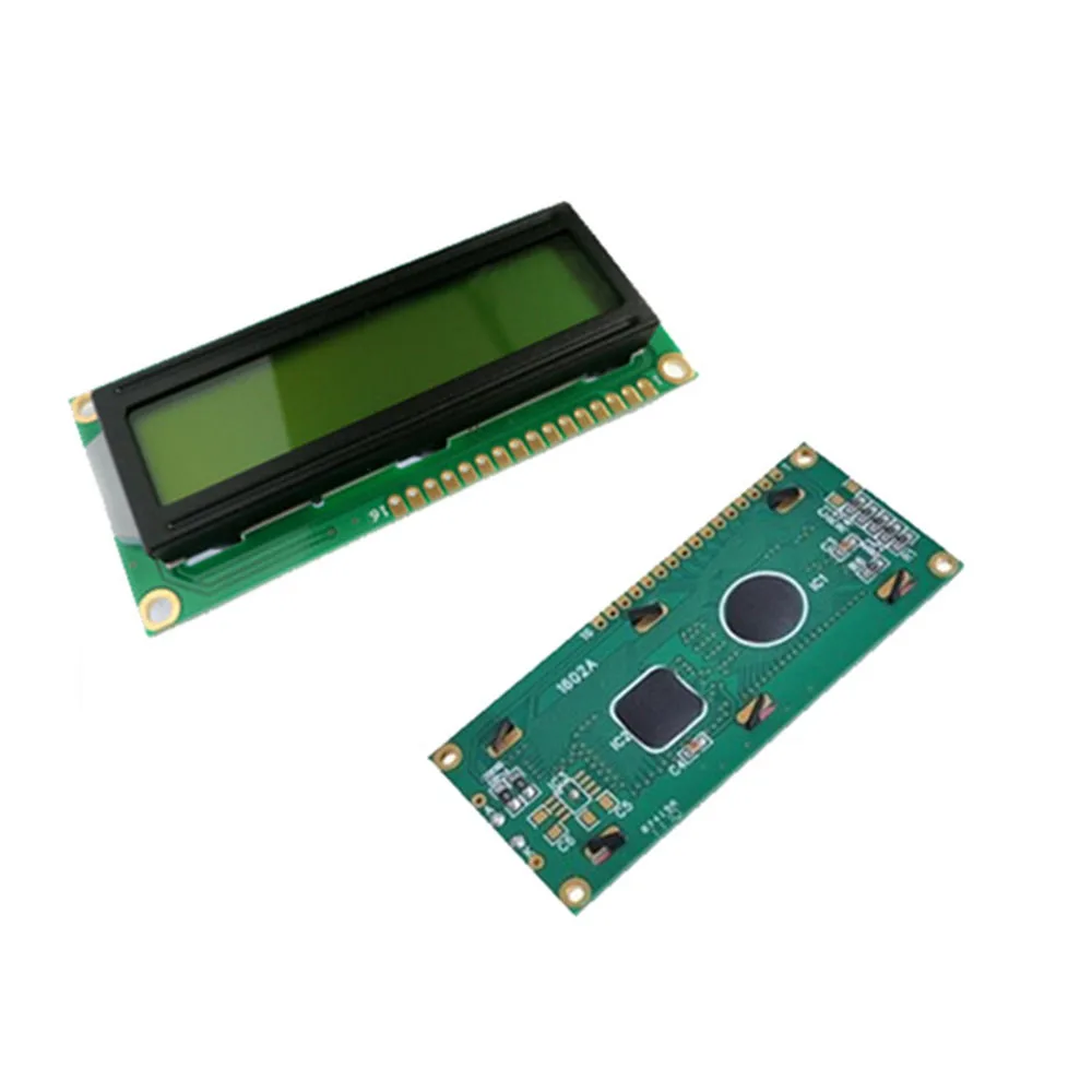 Модуль ЖК-дисплея с желтым/синим Blacklight 1602 5V LCD PCF8574T PCF8574 IIC/I2C/интерфейс 16x2 символ