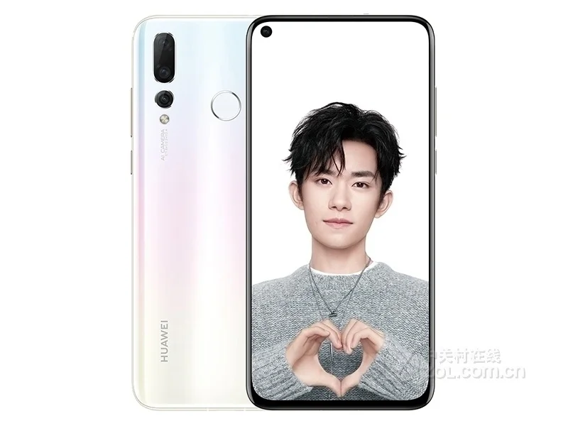 DHL Быстрая HuaWei Nova 4 4G LTE мобильный телефон Kirin 970 Android 9,0 6," ips 2310X1080 8 Гб ram 128 ГБ rom МП отпечаток пальца