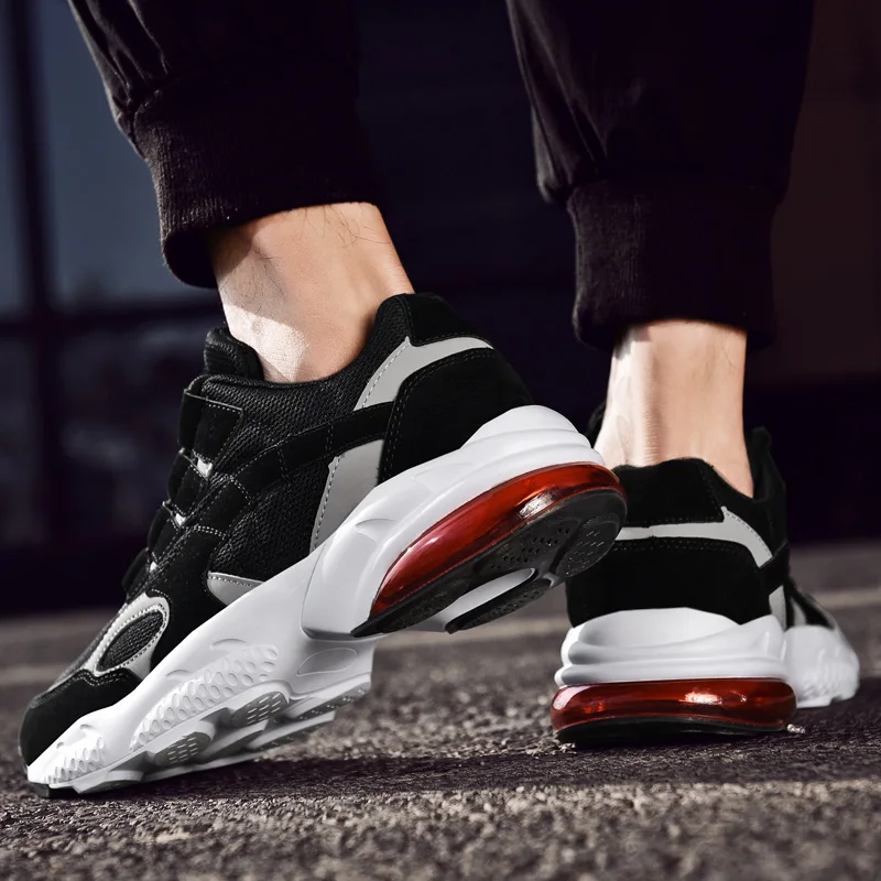 

sapatohot sport causal sapatos mesh running Fashion Breathable sale leisure para Men's Casual mens de shoe Sneakers black