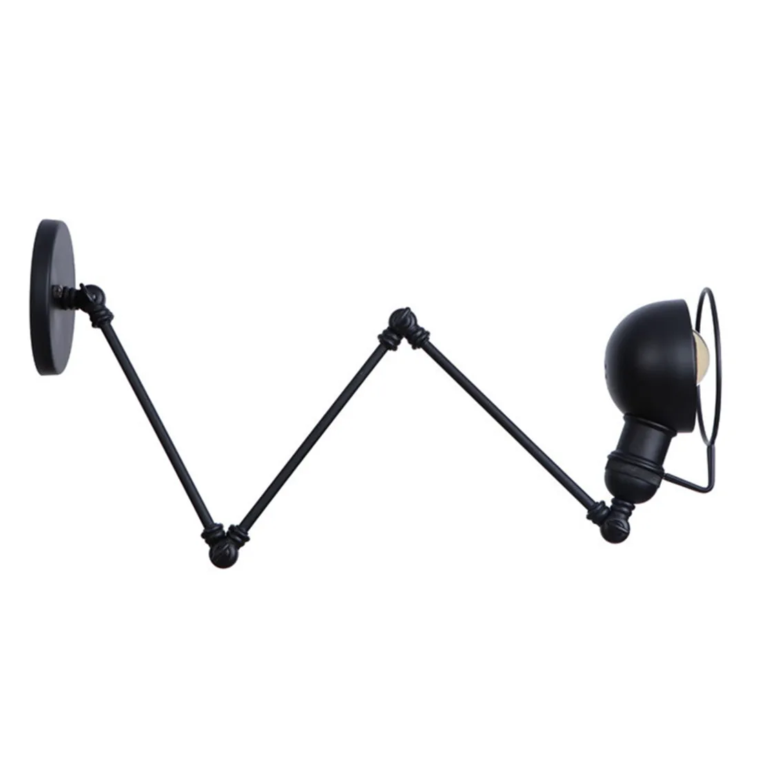 Черный американский деревенский сельский креативный металлический настенный