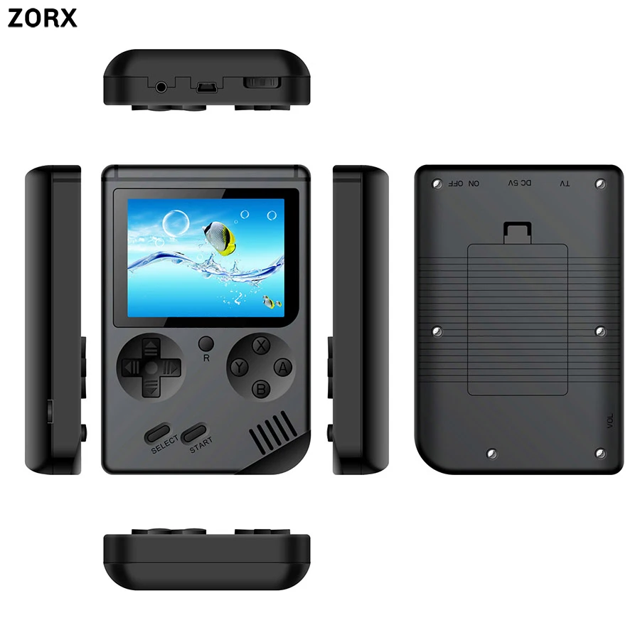 Портативная игровая мини-консоль в стиле ретро 8 бит 3 0 дюйма цветной ЖК-дисплей