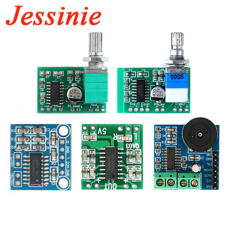 PAM8403 усилитель плата модуль миниатюрный класс D 2 канала микро USB цифровой Аудио 2*3